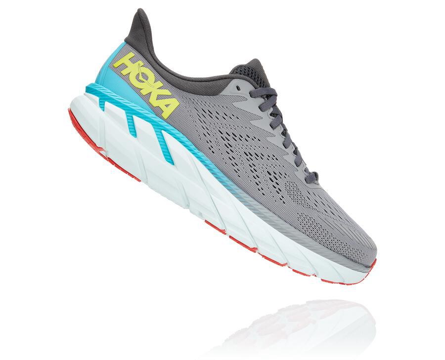 Hoka One One Løbesko Herre - Clifton 7 - Grå - 654809WIN